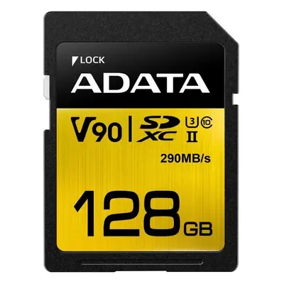 Adata/SDXC/128GB/290MBps/UHS-II U3 / Class 10