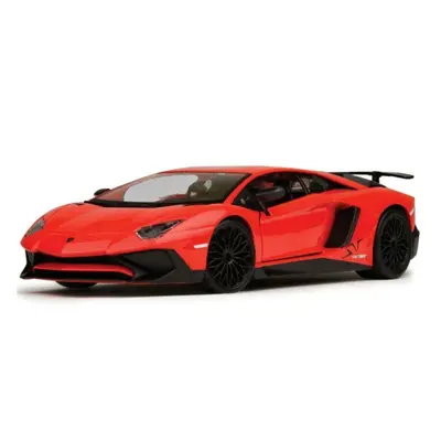 Kovový model Bburago 1:24 Lamborghini Aventador LP 750-4 SV Red