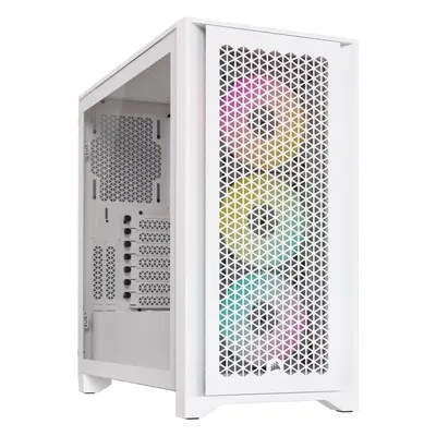 Počítačová skříň Corsair iCUE 4000D RGB AIRFLOW True White