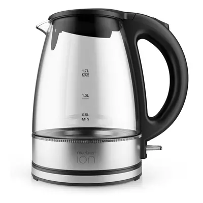 Rychlovarná konvice Niceboy ION Kettle K1 Crystal Glass Black