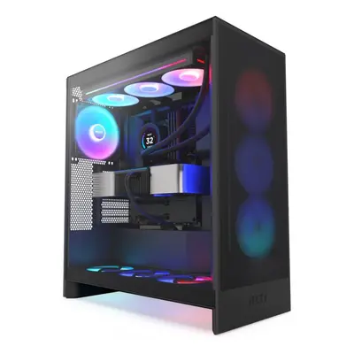 Počítačová skříň NZXT H7 Flow RGB (2024) All Black