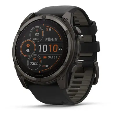 Chytré hodinky Garmin Fenix 8 51mm Sapphire Graphite/Titan Carbongrey