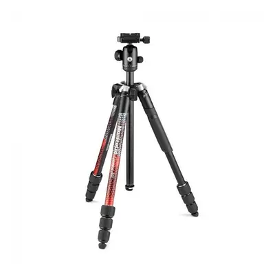 Stativ MANFROTTO Element MII Aluminium, červený,4 Sec, BH