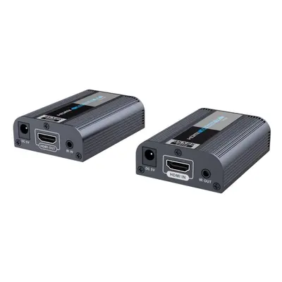 Extender PremiumCord HDMI2.0 extender na 60m přes jeden kabel Cat6/6a/7