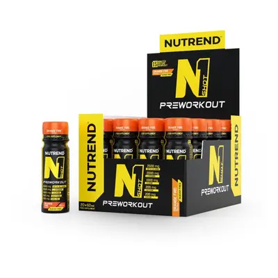 Anabolizér Nutrend N1 SHOT, 20x60 ml, orange fire