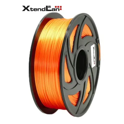 XtendLAN PLA filament 1,75mm lesklý oranžový 1kg