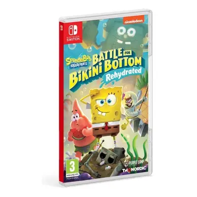 Hra na konzoli Spongebob SquarePants: Battle for Bikini Bottom - Rehydrated - Nintendo Switch