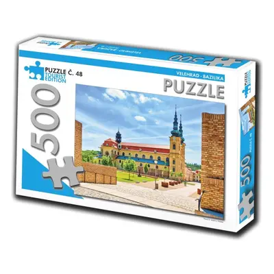 Puzzle Tourist edition Puzzle Velehrad, bazilika 500 dílků (č.48)