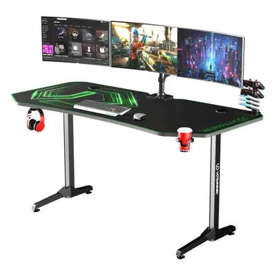 Herní stůl ULTRADESK Frag XXL Zelený