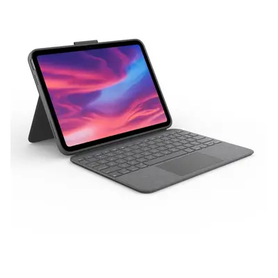 Pouzdro na tablet s klávesnicí Logitech Combo Touch pro iPad 10. generace 10.9", oxfordská šedá 