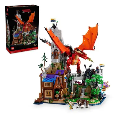 LEGO stavebnice LEGO® Ideas 21348 Dungeons & Dragons: Příběh Rudého draka