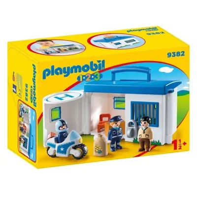 PLAYMOBIL® 1.2.3 9382 Přenosná policejní stanice