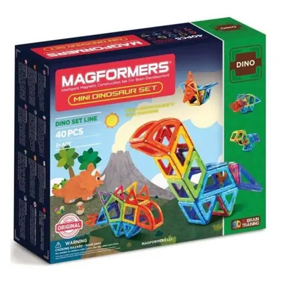 MAGFORMERS Mini Dinosaur Set 40 dílků