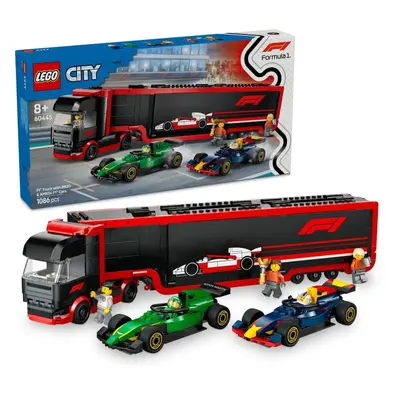 LEGO® City 60445 Kamion F1® s vozy F1® RB20 a AMR24 5702017812519