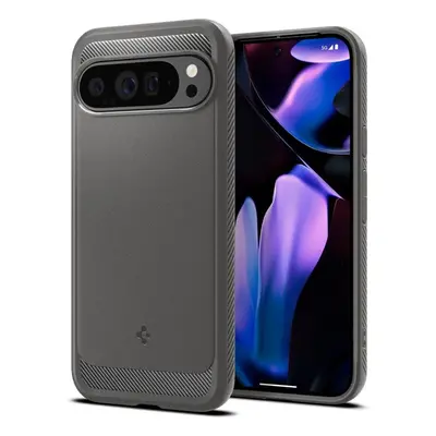 Kryt na mobil Spigen Rugged Armor Marble Gray Google Pixel 9 Pro/Pixel 9