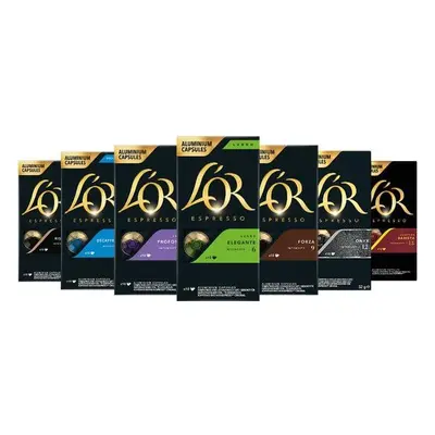 Kávové kapsle L'OR Essentials MixPack Nespresso®* Original 70 ks