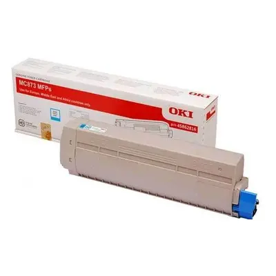 Toner OKI 45862816 azurový