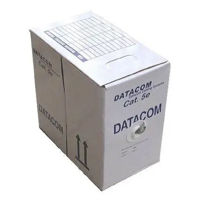 Síťový kabel Datacom drát, CAT5E, UTP, LSOH, 305m/box