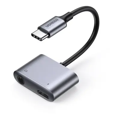 Replikátor portů UGREEN USB-C to 3.5mm Audio Adapter with PD