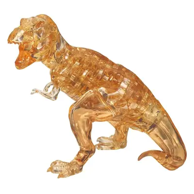 3D puzzle HCM Kinzel 3D Crystal puzzle Tyranosaurus žlutý 49 dílků