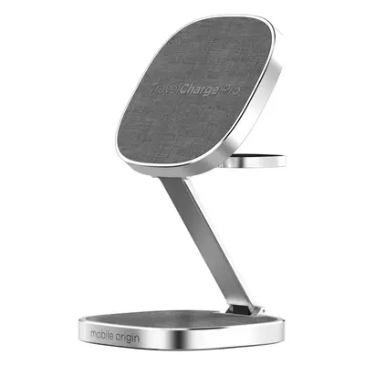 Nabíjecí stojánek Mobile Origin TravelCharge PRO Silver