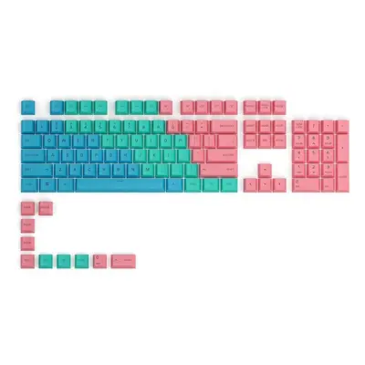 Náhradní klávesy Glorious GPBT Keycaps - 114 PBT, ANSI, US-Layout, Pastel