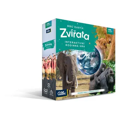 Desková hra BBC Earth: Zvířata