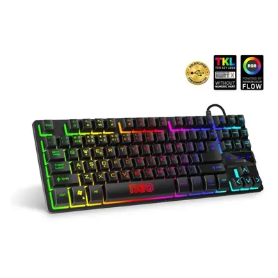 Herní klávesnice CONNECT IT NEO Compact Keyboard černá - CZ/SK