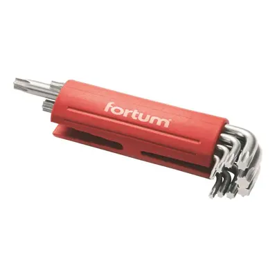 Sada torx klíčů FORTUM L-klíče TORX, 10-50, 4710300