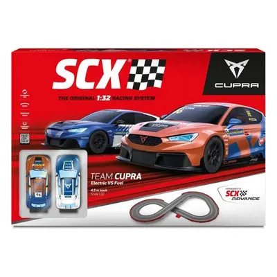 Autodráha SCX Original Team Cupra Electric vs Fuel