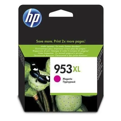 HP originální ink F6U17AE, HP 953XL, magenta, 1600str., 20ml, high capacity, HP OfficeJet Pro 82