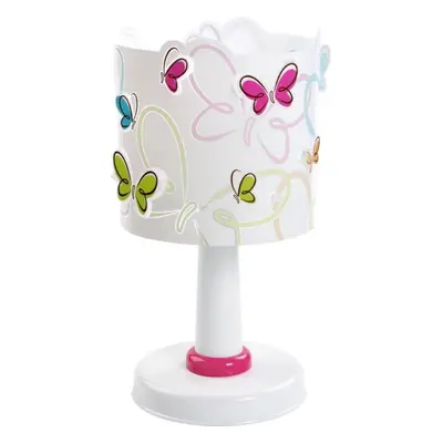 Stolní lampa Dalber 62141 - Dětská lampička BUTTERFLY 1xE14/40W/230V