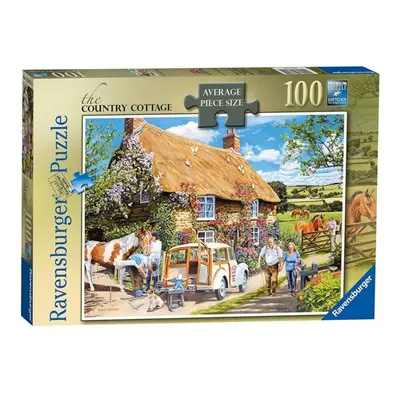 RAVENSBURGER Puzzle Venkovská chalupa 100 dílků