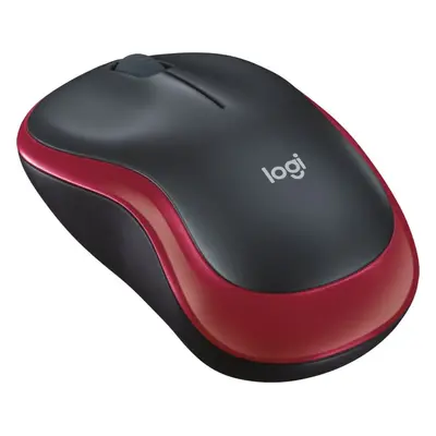 Logitech Wireless Mouse M185 červená 910-002237