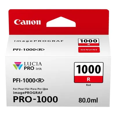 Cartridge Canon PFI-1000R červená