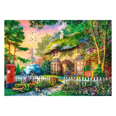 Trefl Puzzle Premium Plus Tea Time: Stoney Lane Cottage 1000 dílků