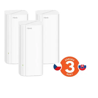 WiFi systém Tenda MX12 (3-pack) Nova Wireless Mesh AX3000 WiFi-6 Router 2976 Mb/s, Gigabit WAN 