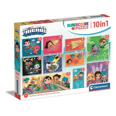 CLEMENTONI Puzzle DC Super Friends 10v1