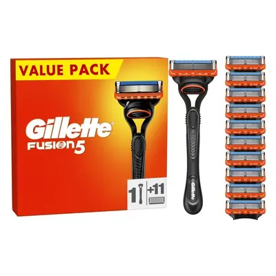 Holicí strojek GILLETTE Fusion5 + hlavice 11 ks