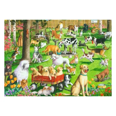 RAVENSBURGER Puzzle Psí park XXL 500 dílků