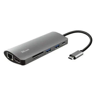 Replikátor portů Trust Dalyx 7-ind-1 USB-C Adapter