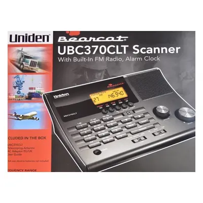 Radiostanice UNIDEN UBC 370 CLT scanner