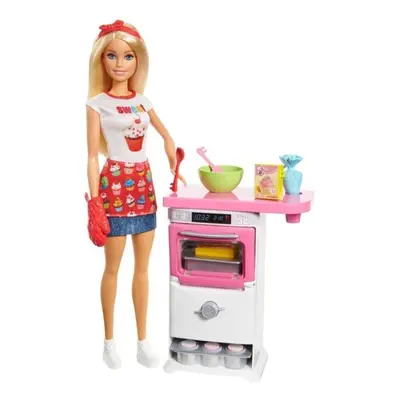 Barbie Vaření a pečení s panenkou Barbie, Mattel FHP57