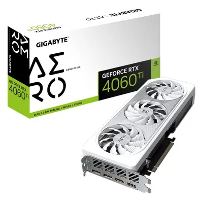 Grafická karta GIGABYTE GeForce RTX 4060 Ti AERO OC 8G