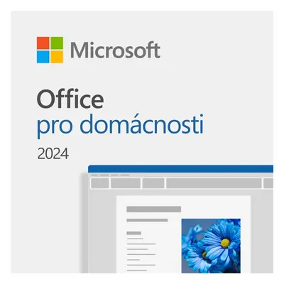 Kancelářský software Microsoft Office 2024 pro domácnosti (elektronická licence)