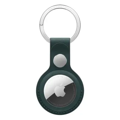 AirTag klíčenka Apple FineWoven klíčenka na AirTag tmavě zelená