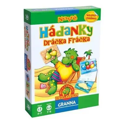 Společenská hra Nové Hádanky Dráčka Fráčka