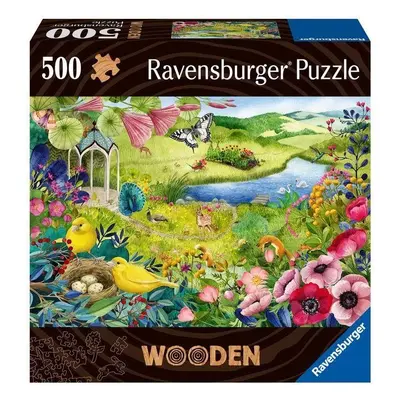 Puzzle Ravensburger Puzzle 175130 Dřevěné Puzzle Divoká Zahrada 500 Dílků