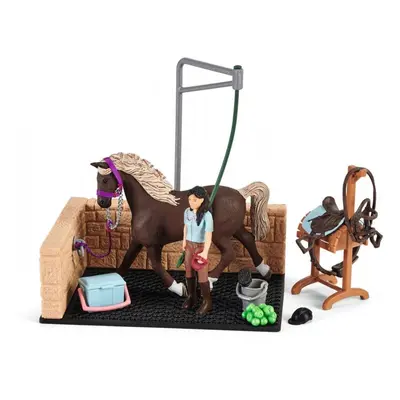 Schleich 42438 Mycí kout klubový s příslušenstvím