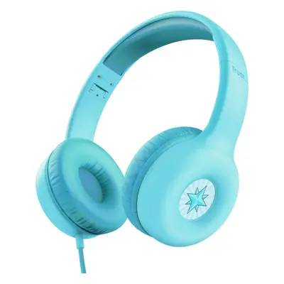 Sluchátka Trust NOUNA Kids headphones světle modrá